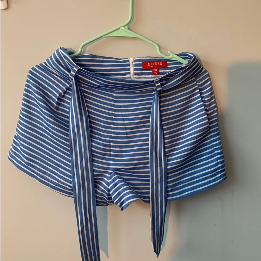 Guess striped tie shorts